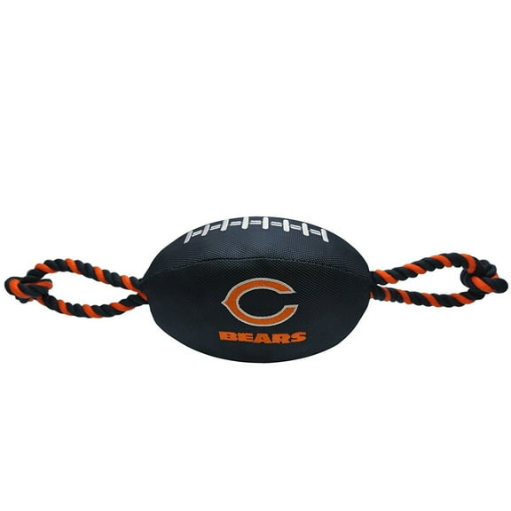 Pets First Nfl Chicago Bears Nylon Football-Licensed