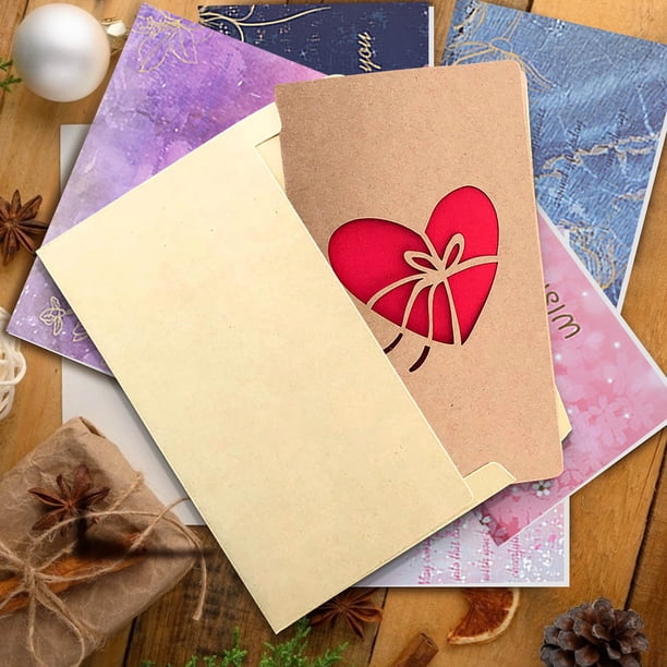 Xihbxyly Tarjeta de Felicitación para El Día de La Madre, Exquisitas Flores Talladas En Papel, Sinceras Bendiciones y Gratitud, Elegante Diseño de Adorno, Regalo Ideal para Mamás, Familiares y Amigos