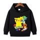 thumbnail image 3 of Conjuntos de ropa para niños, sudaderas con capucha y pantalones de dibujos animados de Pokémon, conjunto informal de 2 piezas para niños de 1 a 8 años, traje de Patrulla Canina, 3 of 5
