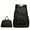 Black, variant on Healthloop 20L Lightweight Packable Travel Backpack Foldable Hiking Daypack Waterproof Outdoor Sport Carry-on Duffel Bag for Men Women