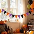 thumbnail image 2 of 5.12 Inch Autumn Pennant Banner,Colorful Triangle Flag Bunting for Home Living Room Holiday Party, 2 of 6