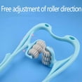 thumbnail image 4 of WSBDENLK Neck Massager, Roller Massager for Pain Relief Deep Tissue Handheld Shoulder Massager Tool with 6 Ball Massage Points for Leg Waist Neck and Shoulder Relaxer Sky Blue, 4 of 6