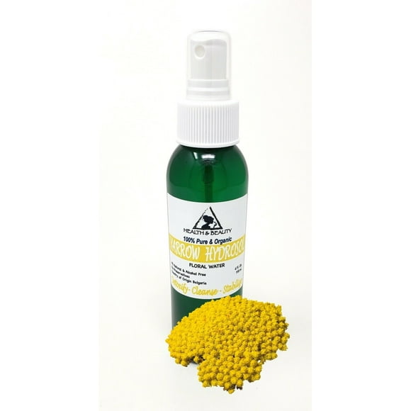 Yarrow hydrosol organic floral water 100% pure natural spray 4 oz