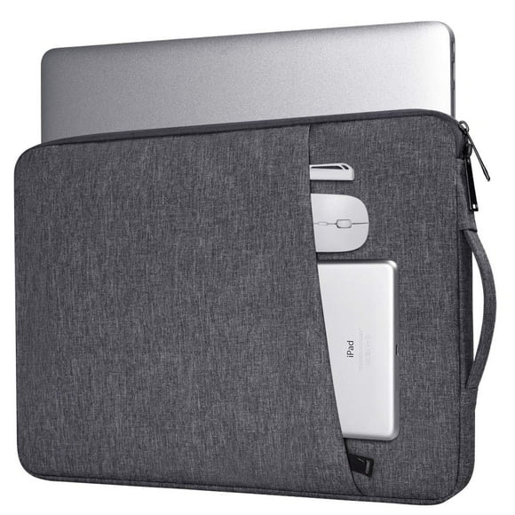 15.6 Inch Laptop Sleeve Case for Acer Chromebook 15/Aspire 5/Predator 15.6"" Dell Inspiron 15 3000/Inspiron 16 Asus Vivobook HP Dell Asus Lenovo Samsung Laptop Chromebook Notebook(Space Grey)