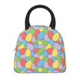 thumbnail image 3 of Naloa Colorful Easter eggs Print Lunch Bag for Women Men,Insulated Lunch Box for Adult,Reusable Lunch Tote Bag for Work, Picnic or Travel, 3 of 9