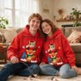 thumbnail image 7 of Pet Hoodie With Cat Dog Pouch Christmas Pet Carrier Costume Oversized Fall Winter, 7 of 7