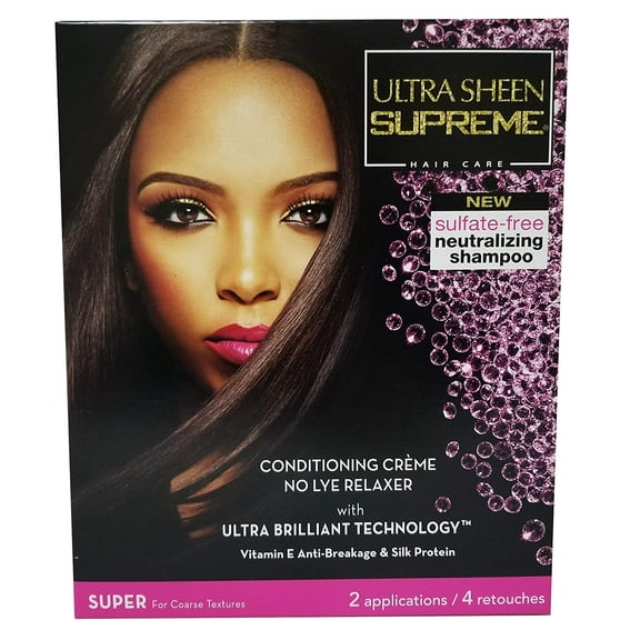 Ultra Sheen Supreme Relaxer Kit Super (Pack of 3)