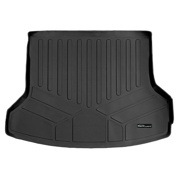 SMARTLINER All Weather Custom Fit Cargo Trunk Liner Floor Mat Black Compatible With 2022-2023 Genesis GV70 (Fits 2.5T/3.5T AWD Models)