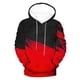 thumbnail image 4 of Sudadera con capucha para hombre, estilo casual, con cuello redondo, estampado, manga larga, blusa de poliéster, 4 of 6