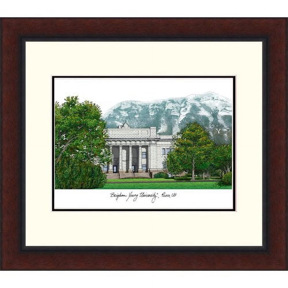 Campusimages TX954LR University of Houston Legacy Alumnus Framed Lithogrpah