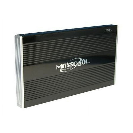 Masscool UHB-UE212 - Storage enclosure - 2.5" - SATA 3Gb/s - USB 2.0 - black