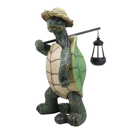 Fankiway Outdoor Garden Decoration, Resin Turtle Garden Statue, Turtle ...