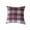 #0398-Purple, variant on Cheapark Red White Tartan Plaid Throw Pillow Covers - Woven Linen Outdoor Cushion Cases, Abstract Checkered Design, Festive Couch Decor
