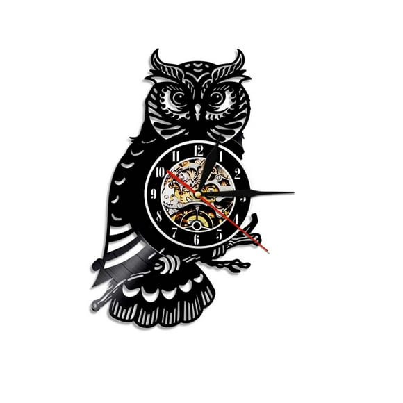 Dvkptbk Creative Clock Vinyl Wall Clock Vinyl Wall Clock Retro Wall Clock Wall Clock Home Decor