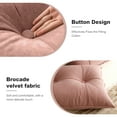 thumbnail image 4 of Lovote 2PCS Velvet Headboard Pillow for King Size Bed 23.6" x 39.4" Pink - Bed Rest Reading Pillow, Long Backrest Cushion for Sofa, Daybed, Tatami, Bay Window, 4 of 8