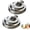 2PCS, variant on Metal Shaker Lids for Mason Jars, Reusable Mason Jar Lid for 16/24/32/64oz Wide Mouth Jars, Anticracking Leak Proof Seal Flip, Drink Covers for Coffee Cups