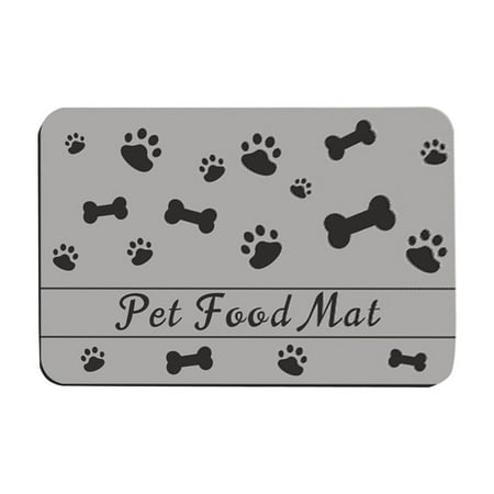 Specollect Clearance 3Pcs Rest Assured Pet Feeding Mat-Absorbent Pet Placemat for Food and Water Bowl with Waterproof Rubber Backing Quick Dry Water Dispenser Mat for Dog and Cat