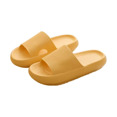 

Kamo Cloud Slippers for Women and Men | Pillow Slippers Bathroom Sandals | Extremely Comfy | Ultra Cushion | Cushioned Thick Sole