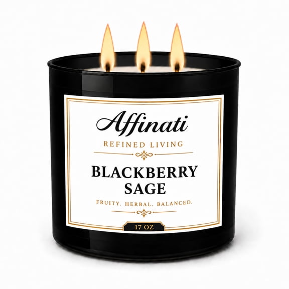 Blackberry Sage 3-Wick Candle