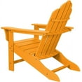 thumbnail image 2 of Hanover All-Weather Contoured Adirondack Chair - Tangerine, 2 of 2