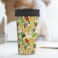 thumbnail image 6 of Fotbe Animals Printed Insulated Travel Coffee Mug Spill Proof Leak Proof Stainless Steel Coffee Tumbler Reusable Coffee Cups with Lids Thermos, 6 of 8
