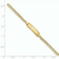thumbnail image 3 of Bracelet d'Identification en Or Jaune 14K avec Lien Gourmette, 3 of 3
