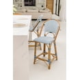 thumbnail image 2 of Modern Bistro Rattan Counter Stool, 2 of 5