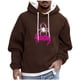 thumbnail image 2 of Sudadera con capucha para hombre, informal, a la moda, con estampado, con cordón, de manga larga, de poliéster, 2 of 5