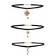 thumbnail image 4 of Gargantilla para niña, collar elegante, decoraciones para vestir, decoración para el cuerpo, decoraciones colgantes, collares cortos, Ropa, zapatos y accesorios Miscelánea Negro Stern-Anhänger Jumpingount  AP010299-03, 4 of 6