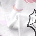thumbnail image 5 of Happy Halloween Throw Blanket Cute Watercolor Purple Ghost Flannel Blanket for Kids Boys Girls Teens Cartoon Bat Spider Pumpkin Flowers Fleece Blanket for Couch Bedroom Baby 30x40, 5 of 6