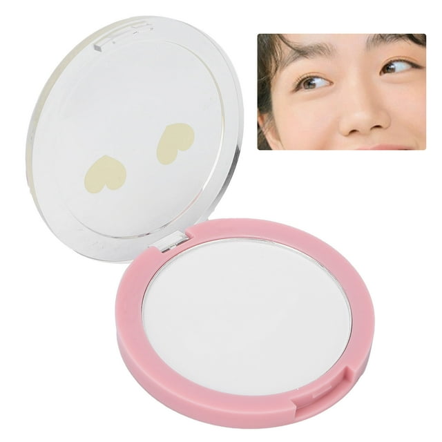 Poudre Compacte, Poudre de Finition Compacte, Contrôle du Sébum Longue Tenue Imperméable Poudre de Maquillage 5,8 g