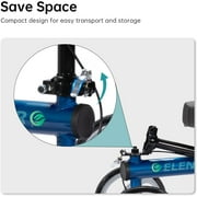 ELENKER Knee Scooter Steerable Deluxe Medical Knee Walkerfor Foot Injury Crutch Alternative Blue