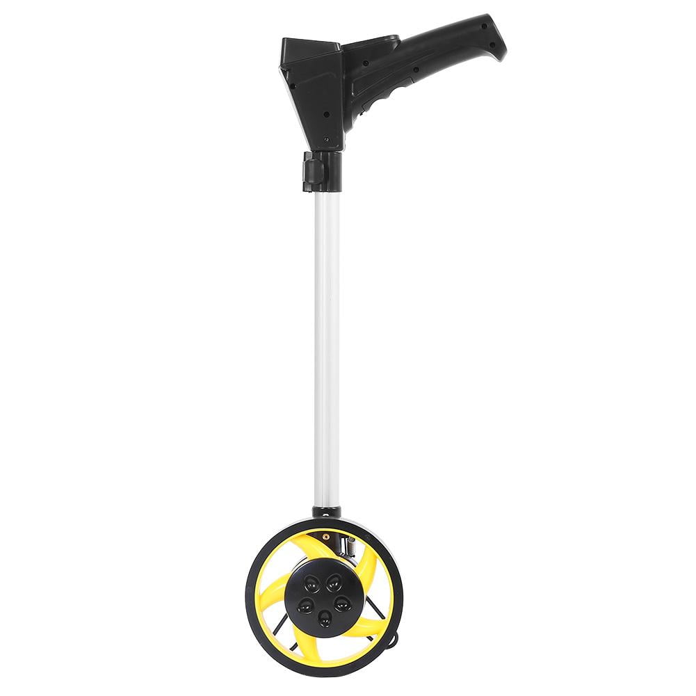 Tebru Distance Measuring Walking Wheel, Foldable Digital Distance