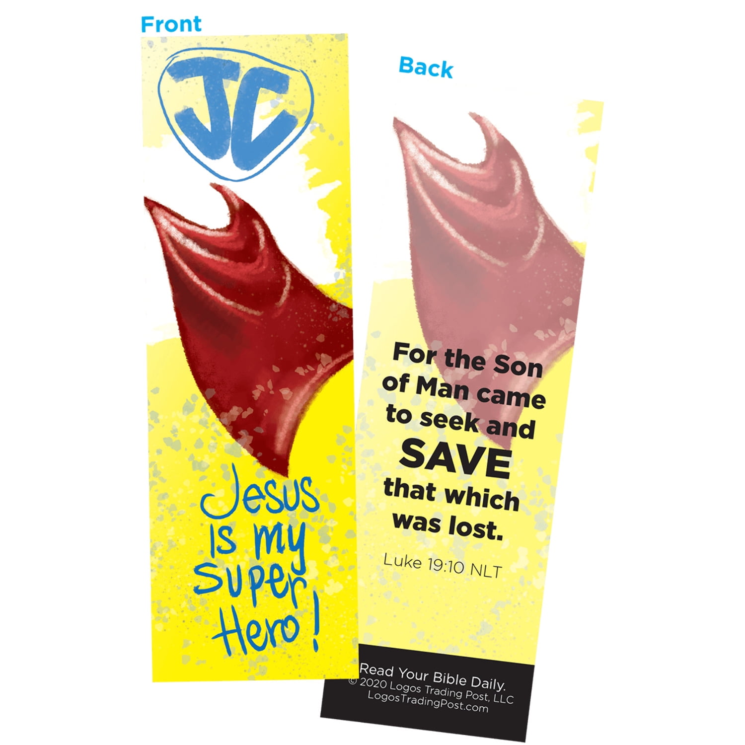 120 Assorted Children and Youth Bible Verse Bookmarks Box Set - 60 Individual Designs, 2 of Each Design