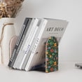 thumbnail image 4 of Sikiie Christmas Gift Bookends 1 Pair, Wood Bookends for Shelves, Book Ends for Shelves, Book Shelf Holder for Home Office, 4 of 7