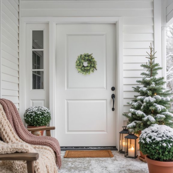 Northlight Green Pine Small Artificial Christmas Wreath 12" - Unlit