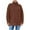 #02 Brown 【Mix & Match Your Daily Essentials】, variant on Women's Long Sleeve High Neck Pullover Sweater Tops Turtleneck Knitwear Solid Color Soft Warm Loose Fit Casual Daily Wear Loungewear Work Office Fashion Essential Gift for Women