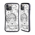 thumbnail image 1 of Head Case Designs Officially Licensed Haroulita Magick - Tarot - Mystical Cosmos Hybrid Case Compatible with Apple iPhone 14 Pro Max, 1 of 7