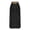 Black, variant on Womens Boho Maxi Skirt Summer Casual High Waist A-Line Flowy Long Skirt with Pockets Belt for Beach Vacation Green S