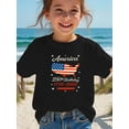 thumbnail image 5 of MAWOTEA [Slim Fit Size Up Suggested] 250th America US 250 Years Birthday July 4th T-Shirt for Kids, 5 of 6