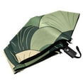 thumbnail image 6 of FORMRS Travel Umbrella Folding Auto Open Close Windproof Rain UV Protection, Green Abstract Shapes, 6 of 8