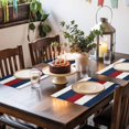 thumbnail image 6 of Red White and Blue Wood Txtured Placemats Set of 8, Farmhouse Barn Wood Table Mats Washable Heat-Insulation Non-Slip Place Mats for Kitchen Dinner Table Indoor Outdoor Decor,13x19 Inch, 6 of 9