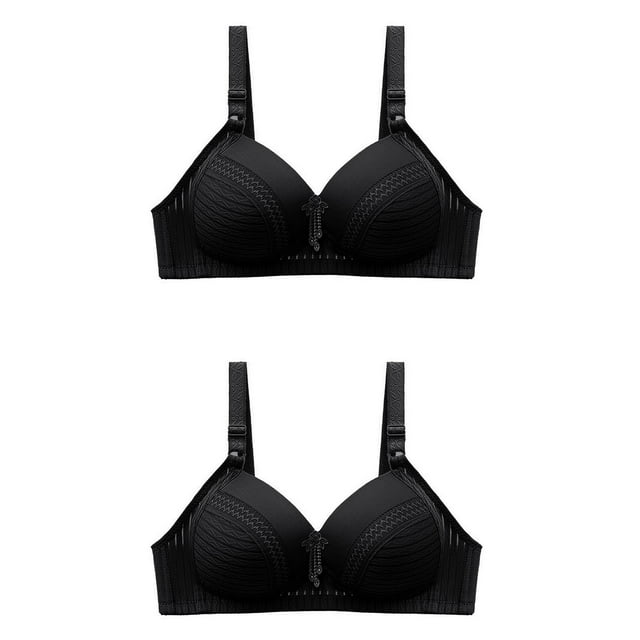 Bras for Women Womans Embroidered Glossy Comfortable Breathable Bra Underwear No Rims