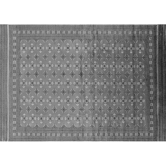 Ahgly Company Indoor Rectangle Oriental Gray Industrial Area Rugs, 5' x 8'