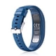 thumbnail image 4 of Correa de pulsera de silicona para reloj Garmin VivoFit 4 (azul oscuro L), 4 of 4
