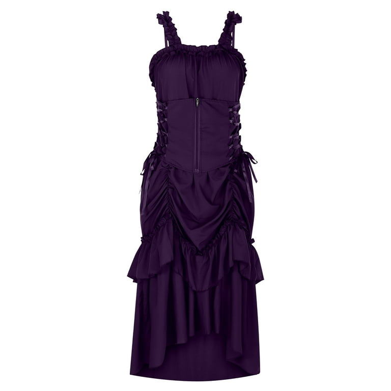 Victorian Dress Victorian Steampunk Plaid Mini Dress - Lace-Up High Waist Short Dress, Y2K Gothic Grunge Dress For Women & Teens Lolita Dress Victorian Dress Victorian Steampunk Plaid Mini Dress - Lace-Up High Waist Short Dress, Y2K Gothic Grunge Dress For Women & Teens Lolita Dress