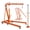 Orange, variant on 2 Ton Folding Hydraulic Engine Hoist with Leveler and Safety Stand, 4400 lbs Capacity Heavy Duty Shop Crane Cherry Picker, 8 Ton Ram,