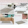 thumbnail image 6 of Home Weavers Bell Flower Collection Bathroom Rug 100% Cotton Tufted Bath Rugs, Soft Absorbent Bath Rugs, Non-Slip Bath Mats, Machine Washable, Bath Mats for Bathroom Floor, 24"x40" Rectangle, Linen, 6 of 9