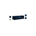 thumbnail image 2 of Meridian Furniture Michelle Navy Velvet Sofa, 2 of 10
