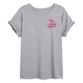 thumbnail image 2 of Toy Story - Pizza Planet - Juniors Oversized Graphic T-Shirt, 2 of 4